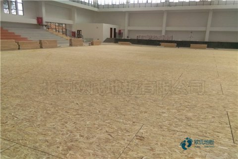 体育场木地板铺设工艺