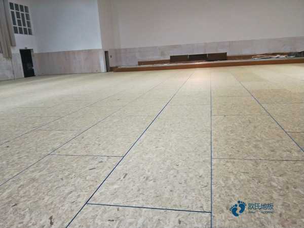 知名运动地板施工队