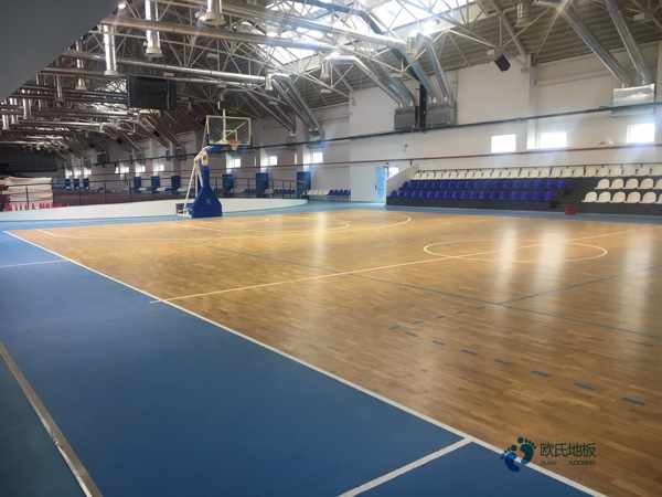 学校体育馆木地板施工流程