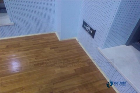 学校篮球场地地板生产流程