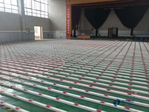 学校篮球场地木地板使用常识