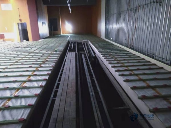 知名运动篮球木地板施工方案
