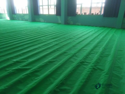 知名运动型地板施工工艺