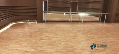 知名运动体育地板施工方案