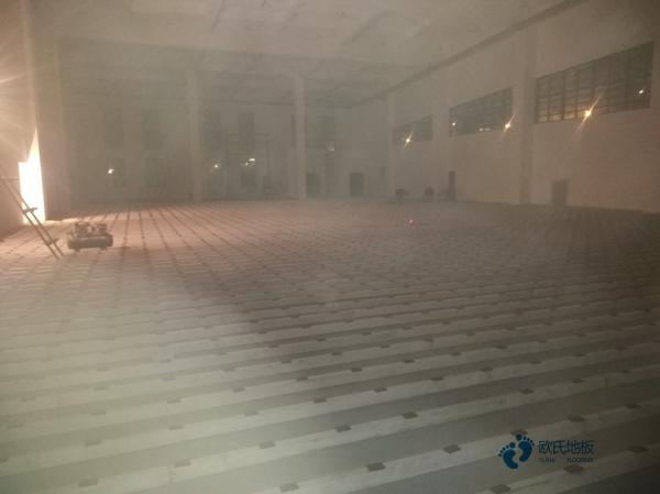 学校运动篮球木地板施工单位