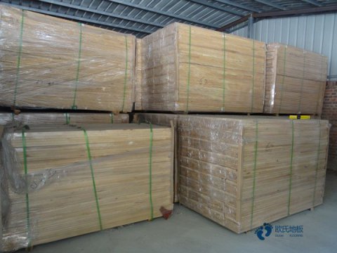 质量好篮球体育木地板施工步骤