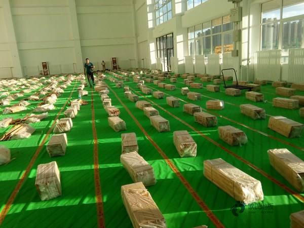 双层龙骨运动篮球木地板报价