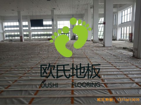 新疆和田昆玉市文化馆运动地板铺设案例