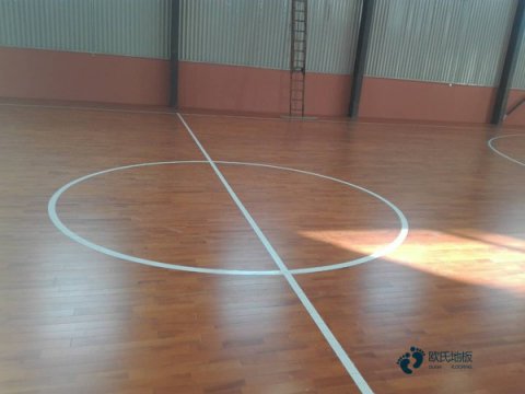 双龙骨运动篮球木地板价格便宜