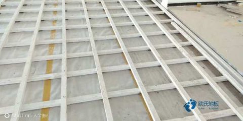双龙骨运动篮球木地板价位