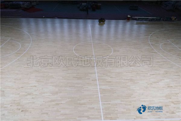 双层龙骨运动篮球木地板价格行情