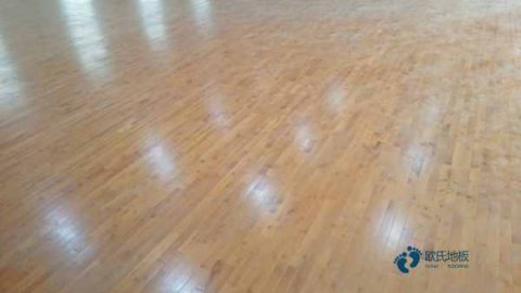 双龙骨运动篮球木地板施工价格