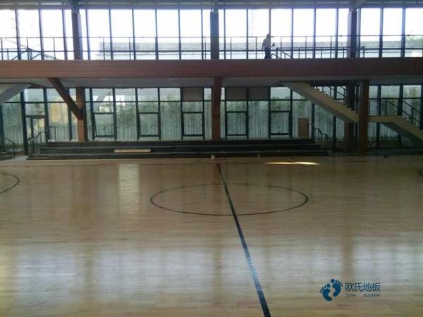 单层龙骨运动篮球木地板报价单