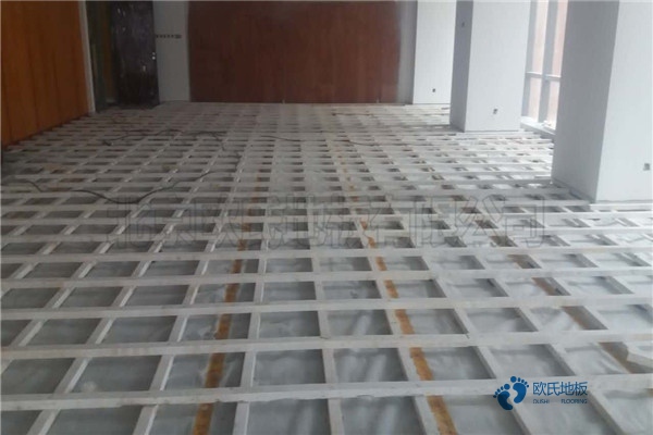 单龙骨运动篮球木地板报价