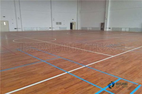 单龙骨运动篮球木地板多少钱一平方米