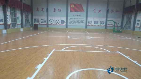双龙骨运动篮球木地板平米价