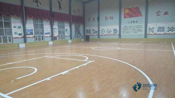 双龙骨运动篮球木地板平米价