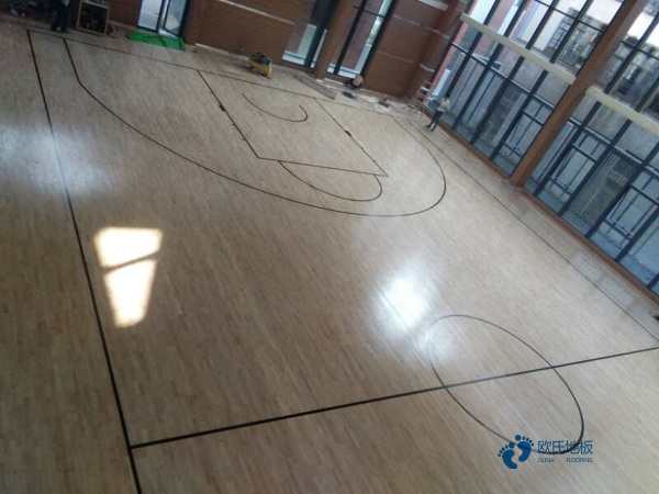 篮球运动木地板多少钱一平方米1
