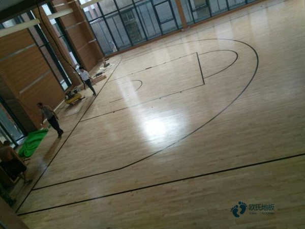 篮球运动木地板多少钱一平方米3