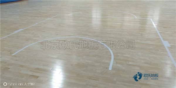 双龙骨运动篮球木地板每平米价格