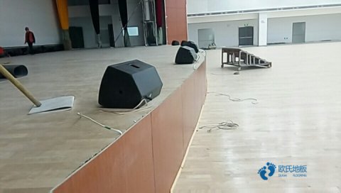 实木体育馆地板地面材料分几种