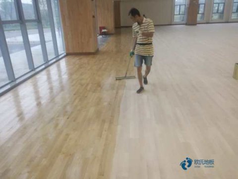 运动体育木地板多少钱一平方米