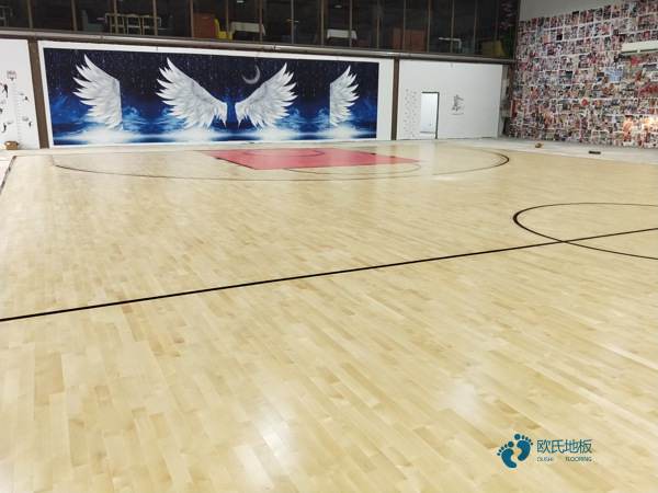 常用的篮球馆木地板品牌2
