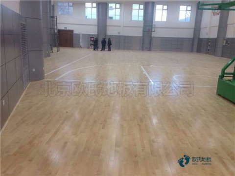 实木体育馆地板结构