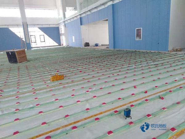 学校体育木地板施工工艺1