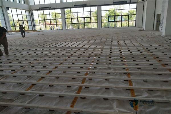 校园运动型地板施工单位1
