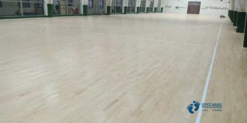 双层龙骨运动体育木地板保养