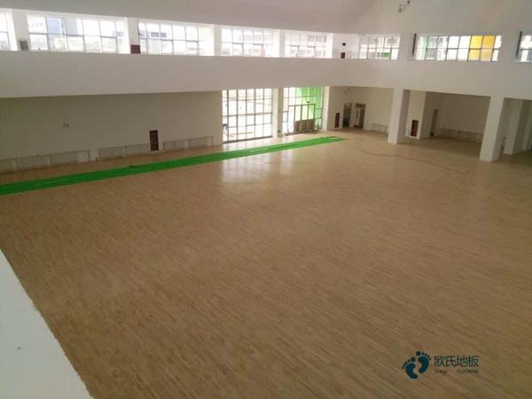 国产运动型木地板施工方案3