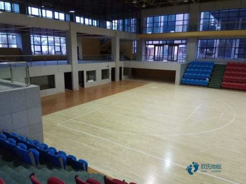 学校篮球馆木地板节点图