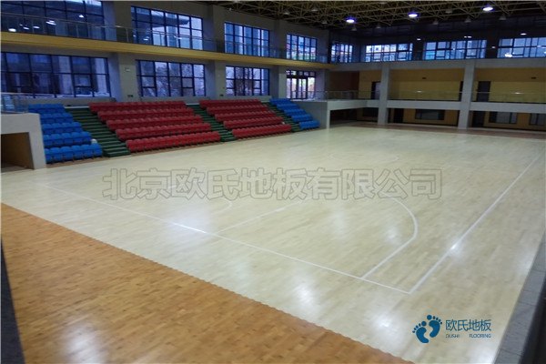 学校篮球馆木地板节点图3