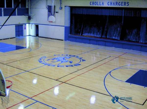 学校篮球场地木地板木纹型1