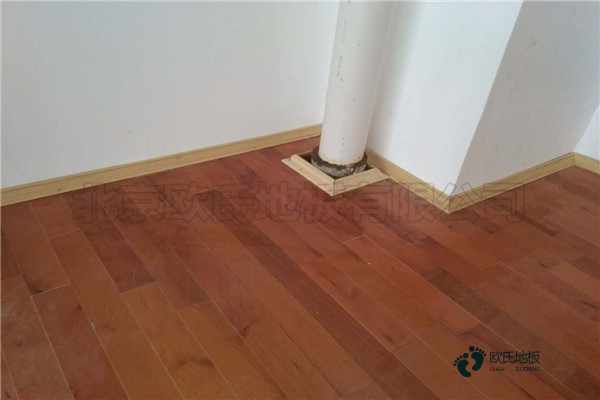 国产篮球馆木地板施工流程2