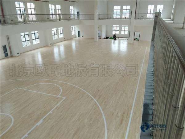 校园篮球运动木地板施工方案3