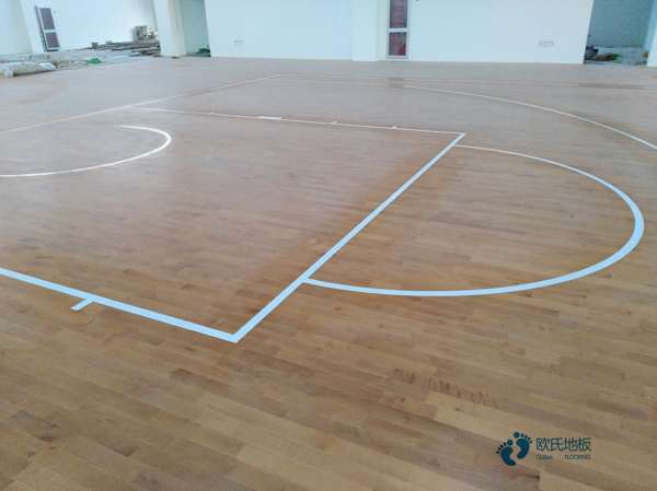 小学篮球地板施工流程1