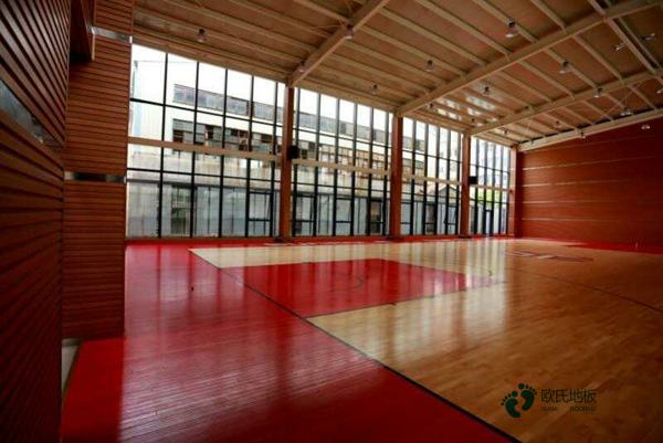 学校篮球场馆木地板能用多少年1