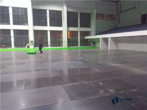 国标运动场馆木地板施工流程