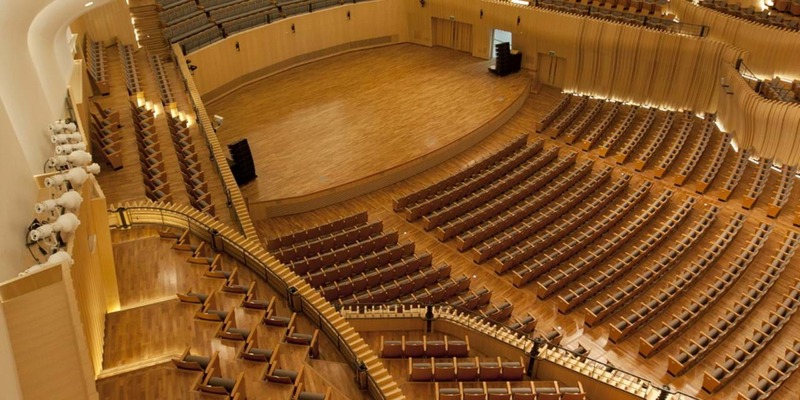 松木舞台体育场馆木地板施工队3