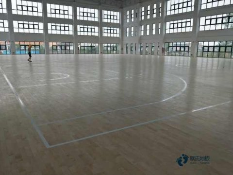 学校体育场馆地板施工方案
