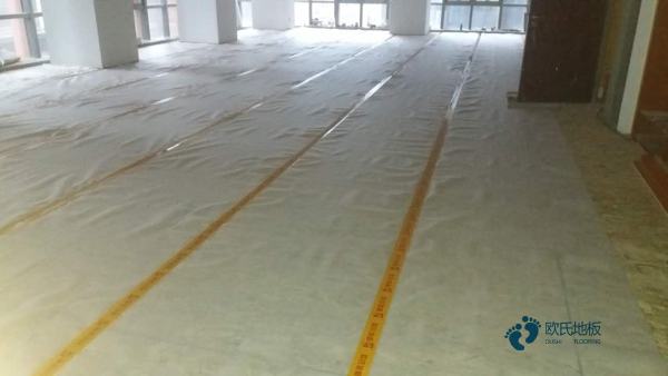 篮球馆木地板施工费用1
